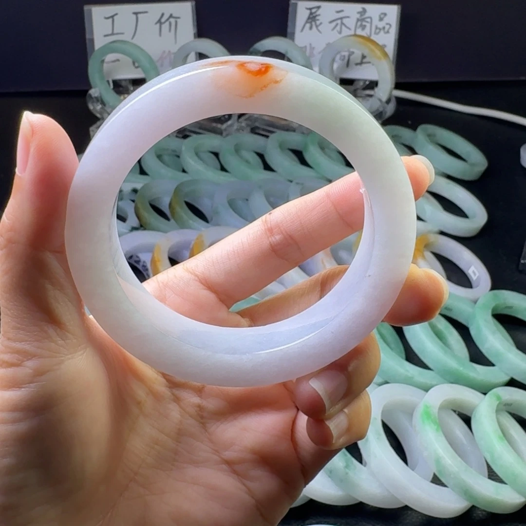 定制翡翠翡翠手镯未镶嵌