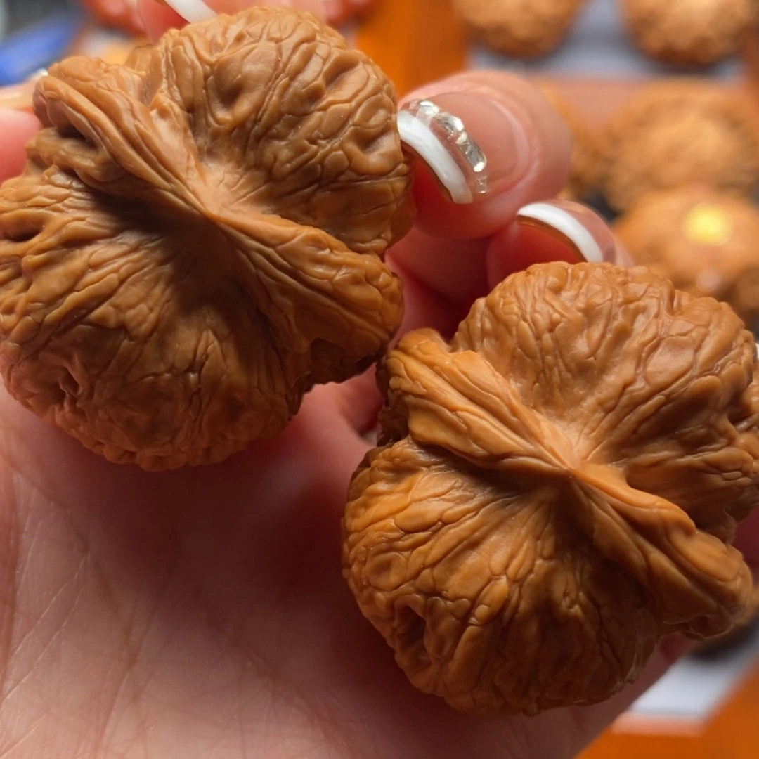 把件文玩核桃39尺平谷元宝