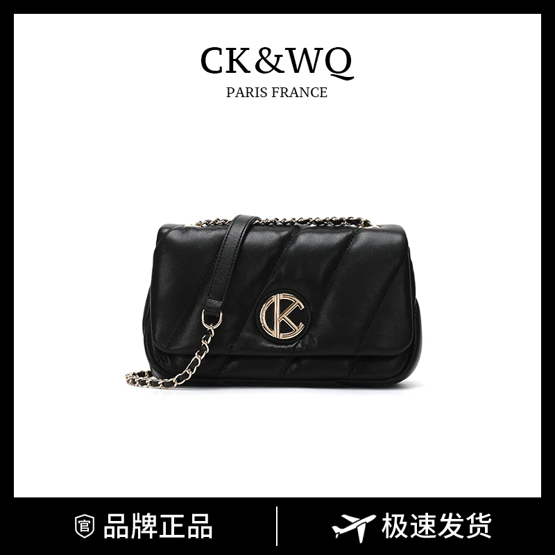 【当日发】CK&WQ/2025上新简约时尚休闲百搭单肩斜挎包