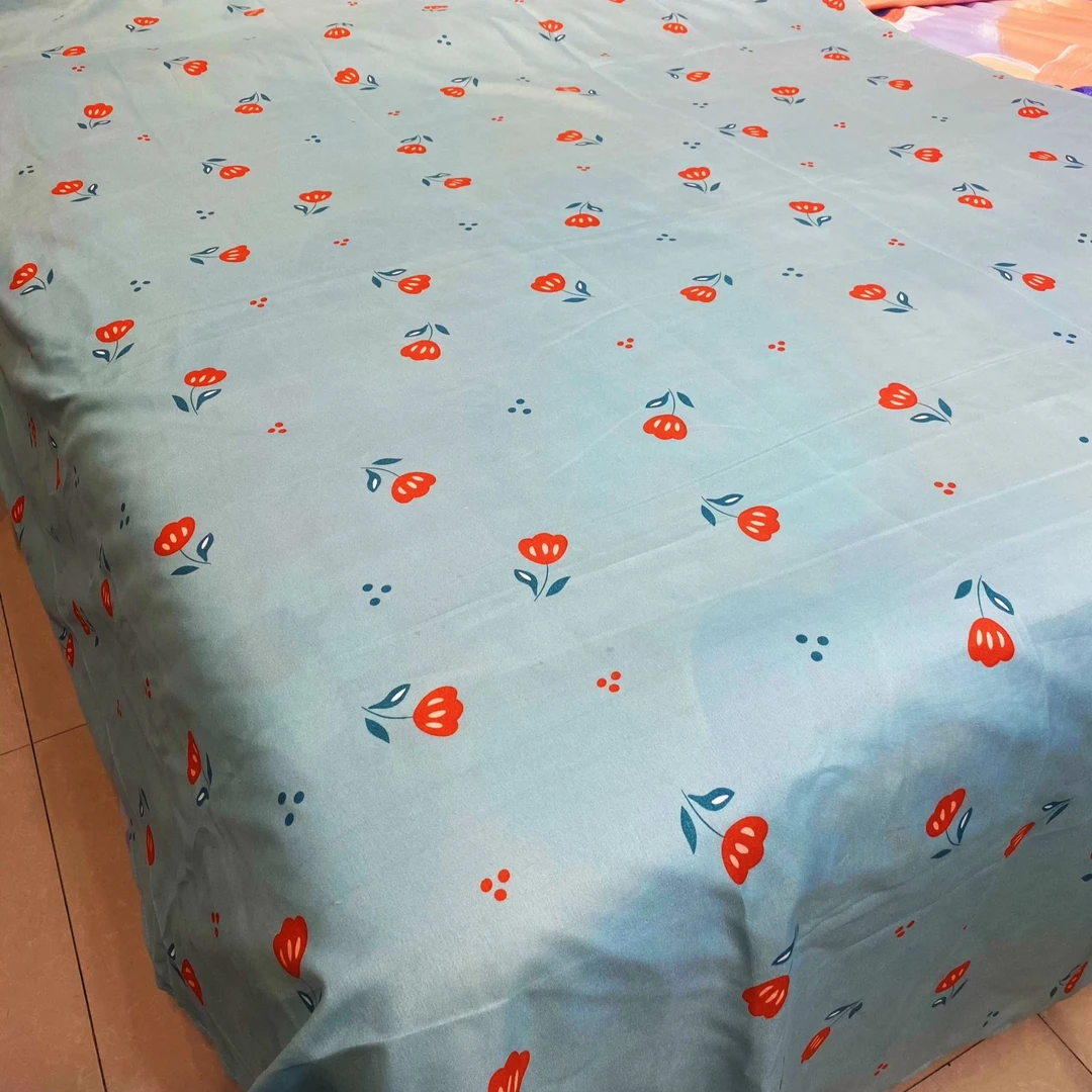 高支高密精梳斜纹面料双人床单【曼歌雅韵B版】230*230