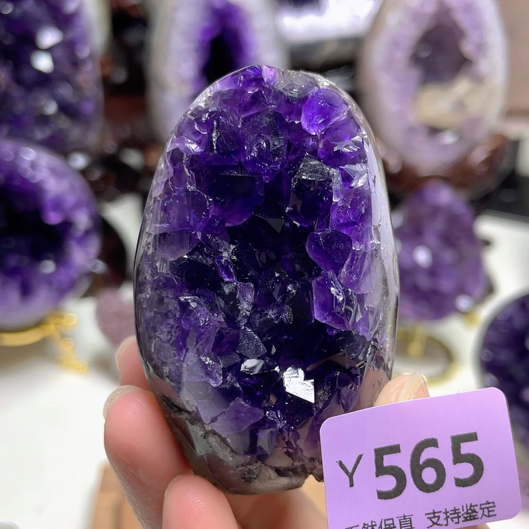 未镶嵌摆件紫晶紫晶