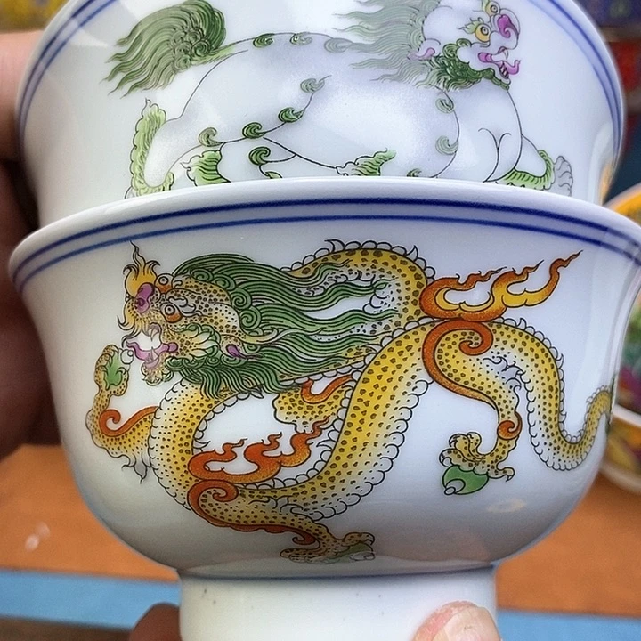 景德镇陶瓷藏式茶碗