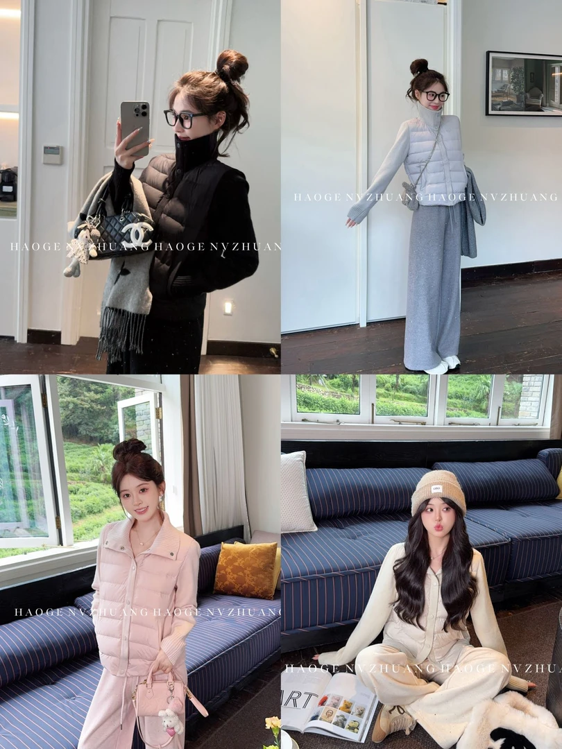 浩哥严选●lulu小暖炉HGQ5YRF3857A轻薄羽绒服预简版时尚款设计感