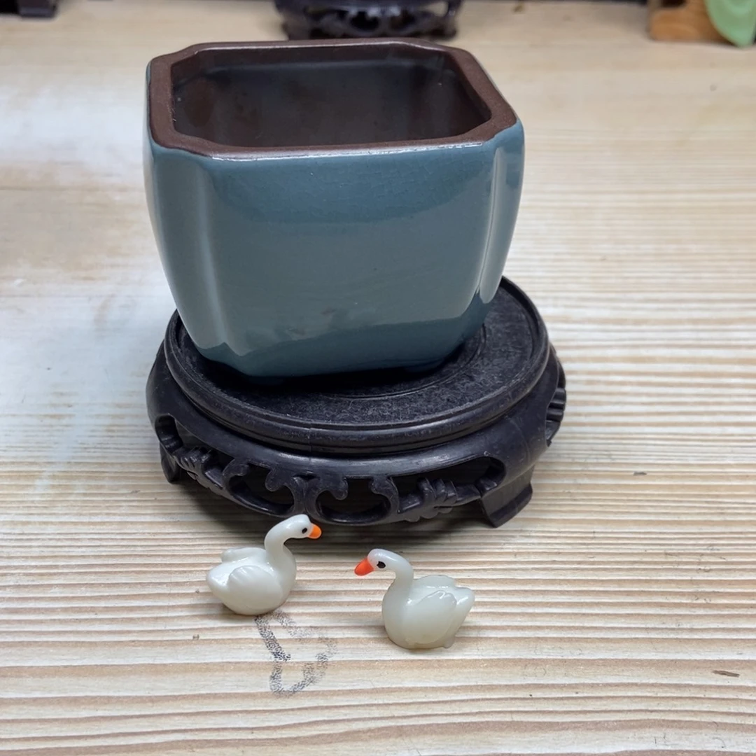 瓷片陶瓷花盆陶瓷艺术