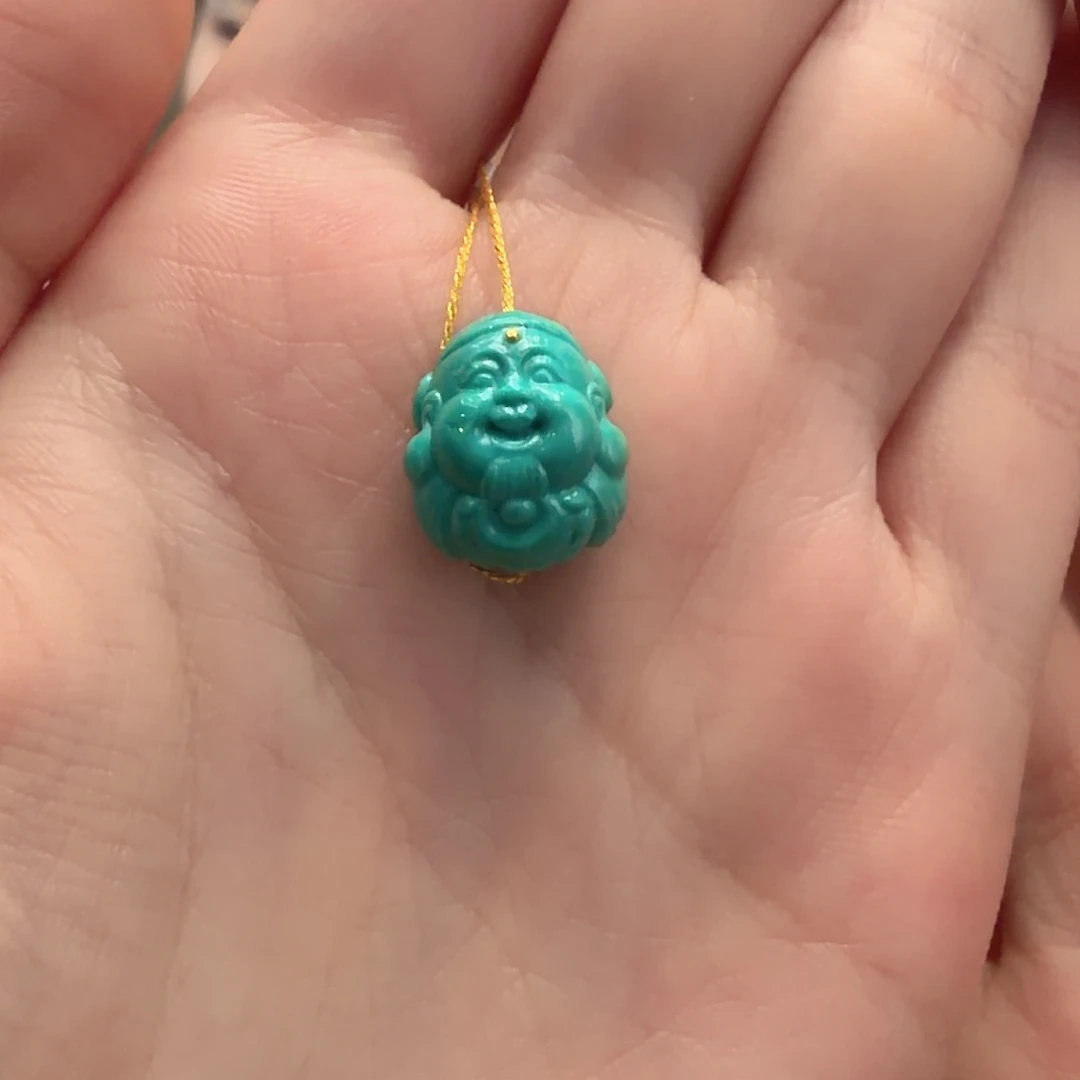 绿松石未镶嵌颈饰