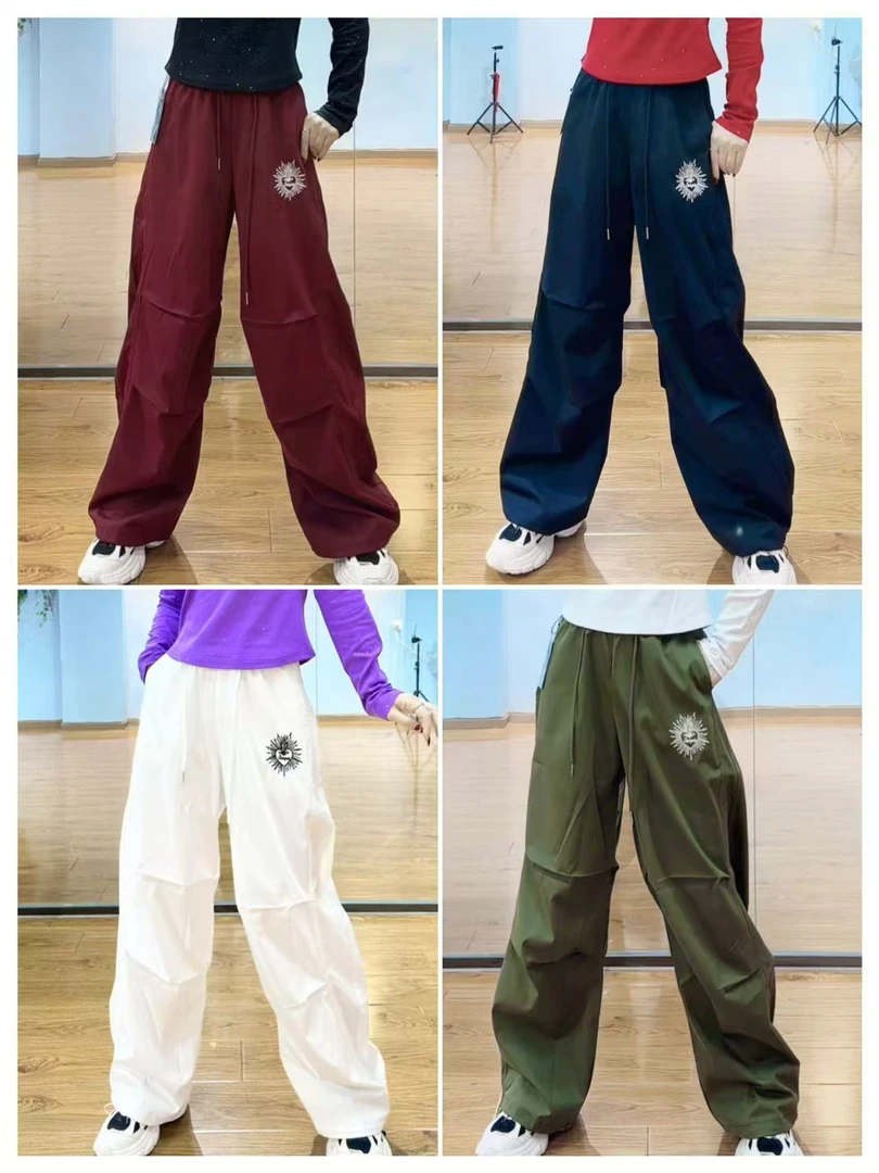 C春季新品509款水洗莼棉伞兵裤时尚休闲百搭广场舞爵士舞宽松