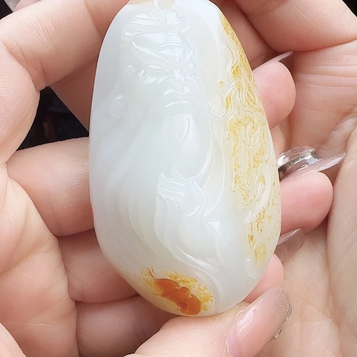 和田玉挂件未镶嵌定制发货