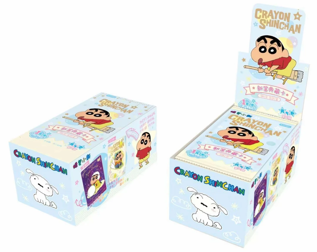 【玩法合集】卡游蜡笔小新卡片元气包1元包 第2弹新酱典藏