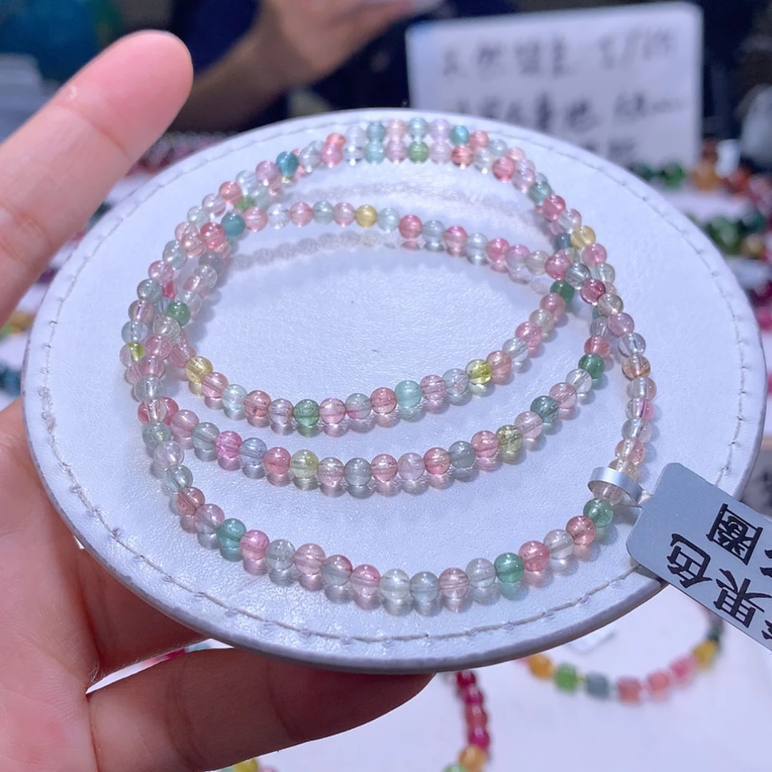【闪购商品】未镶嵌手串碧玺3.6m