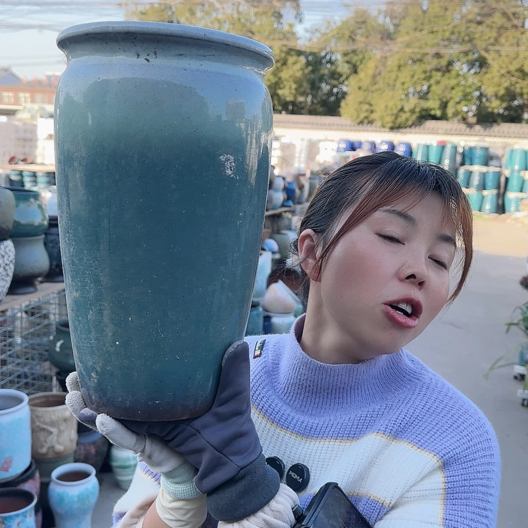 王嫂花盆1209-107高32口18