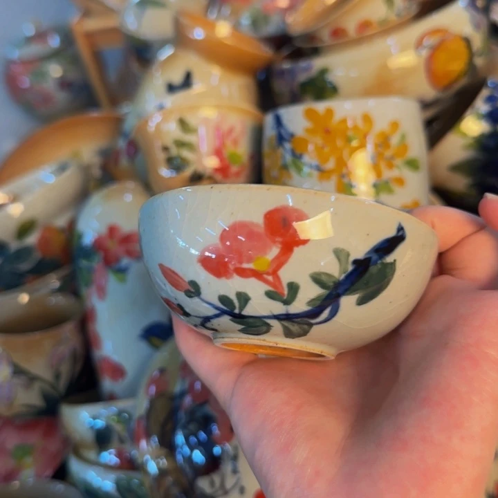 瓷片景德镇陶瓷手工手绘