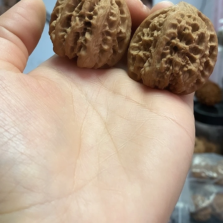 文玩核桃把件39野牛小众