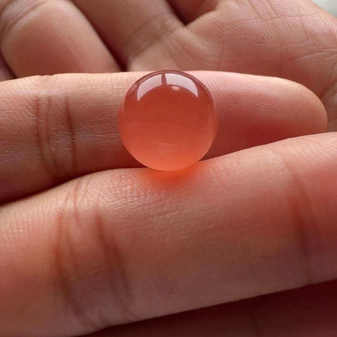 南红玛瑙未镶嵌圆珠10.8