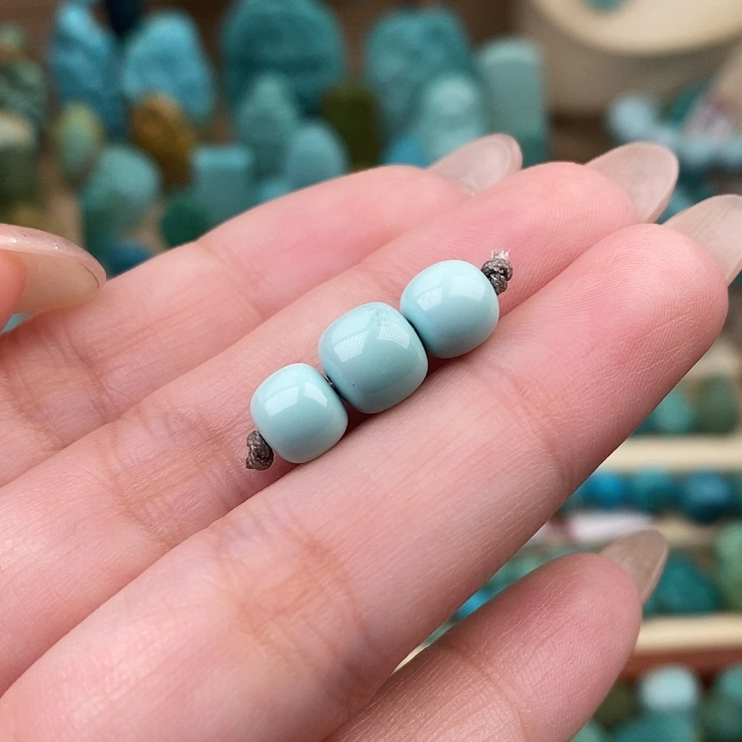 未镶嵌绿松石珠宝奇石