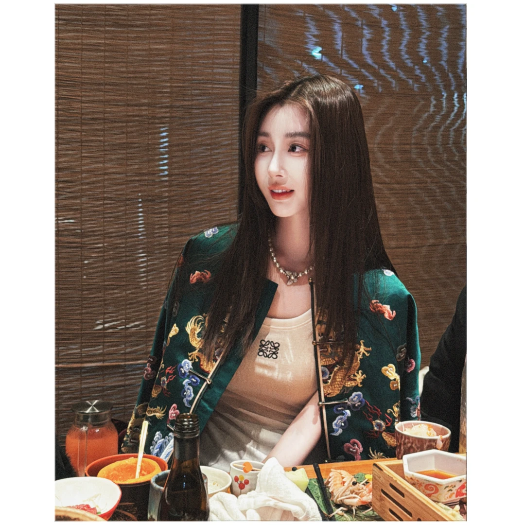 17-宝儿家含幂BA71624207冬季新款国风尊贵龙纹绣花对襟外套