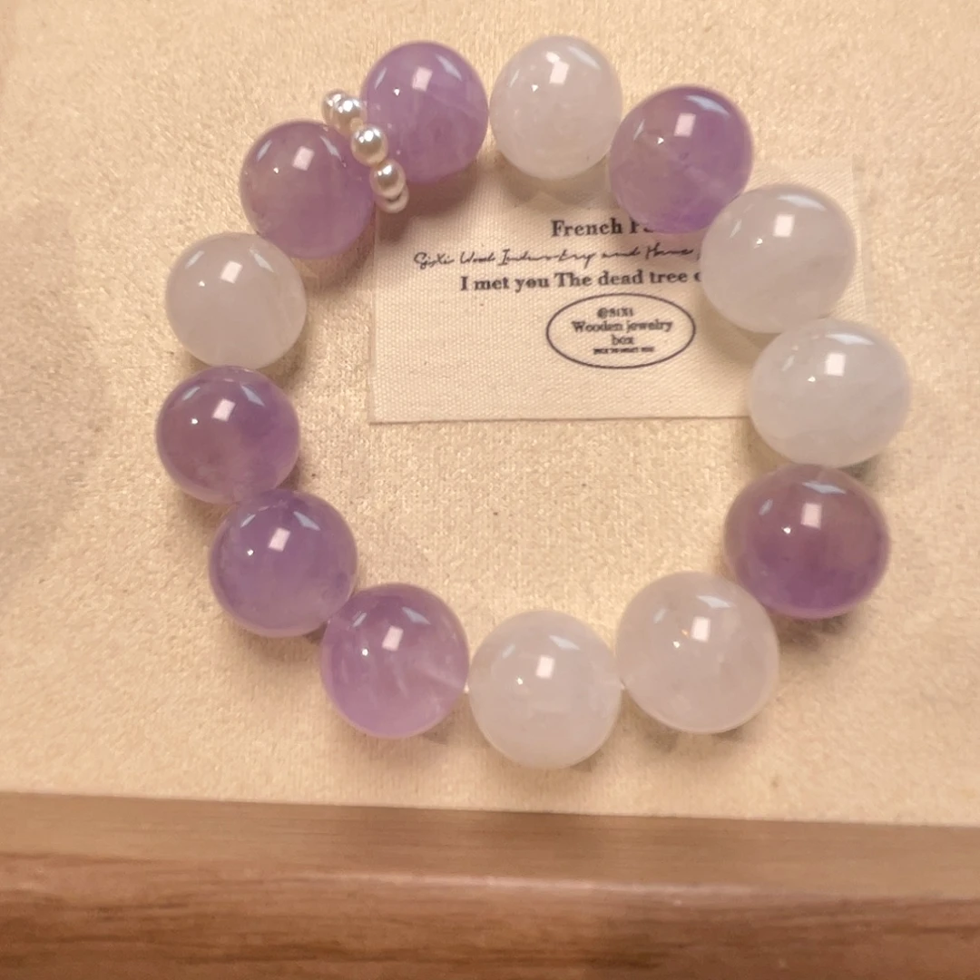 未镶嵌水晶手绳紫水晶