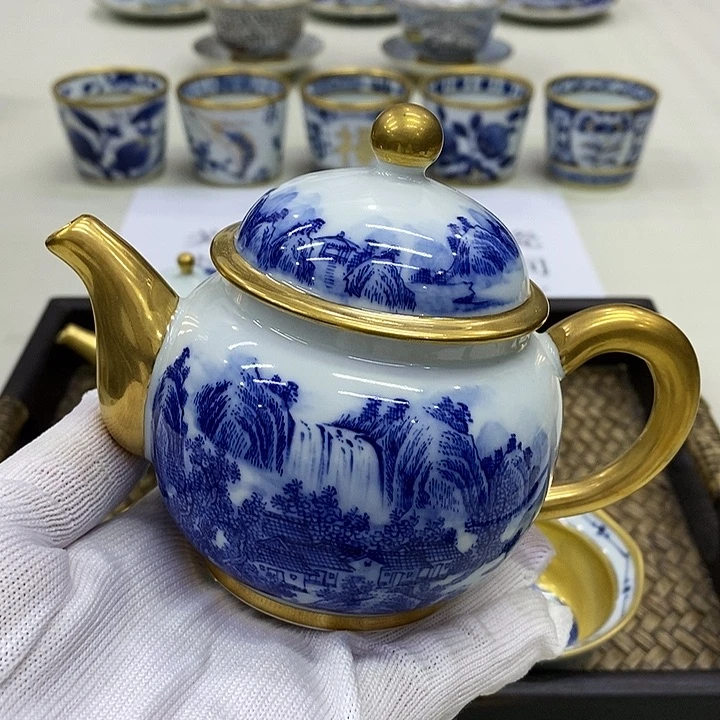 摆件清*幸山窑幸山窑