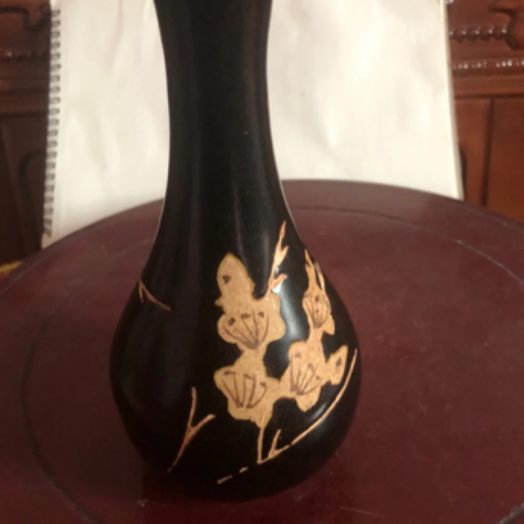 吉州窑刻花胆瓶包邮