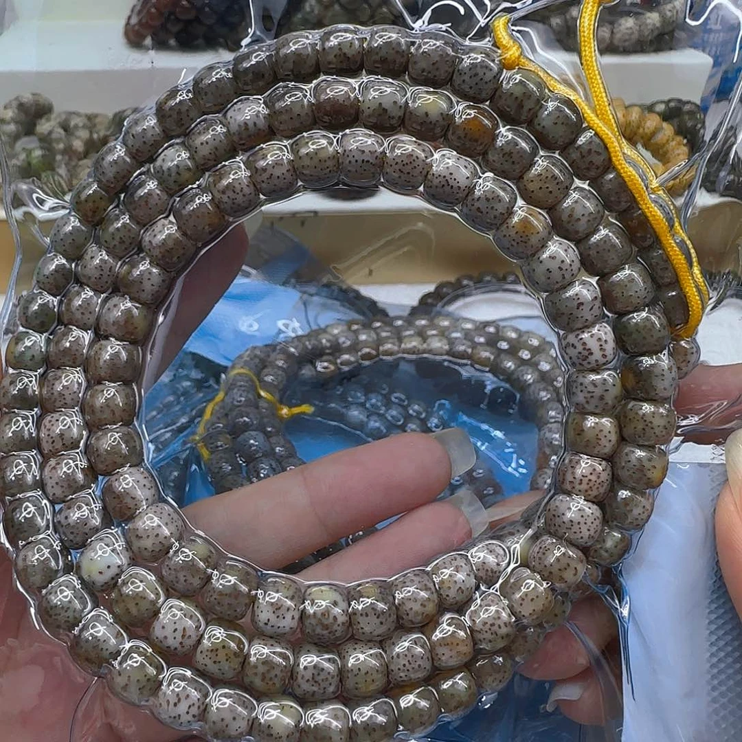 星月菩提手串13传说火烧云星月菩提87桶108