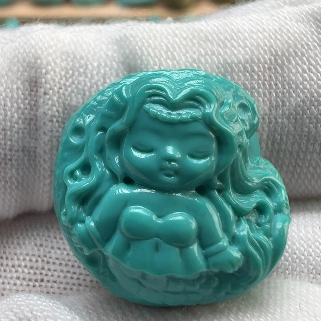 绿松石未镶嵌配饰