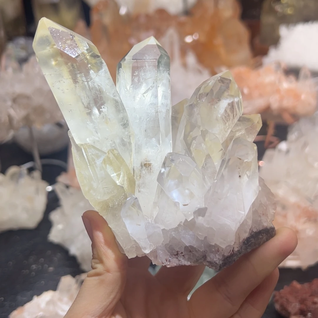 珠宝半成品水晶未镶嵌