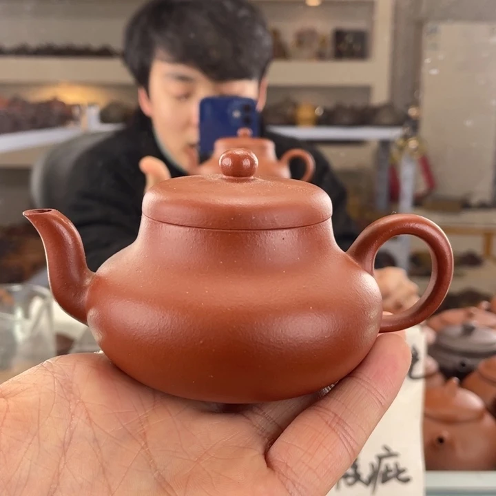 紫砂茶壶150cc朱泥茶壶