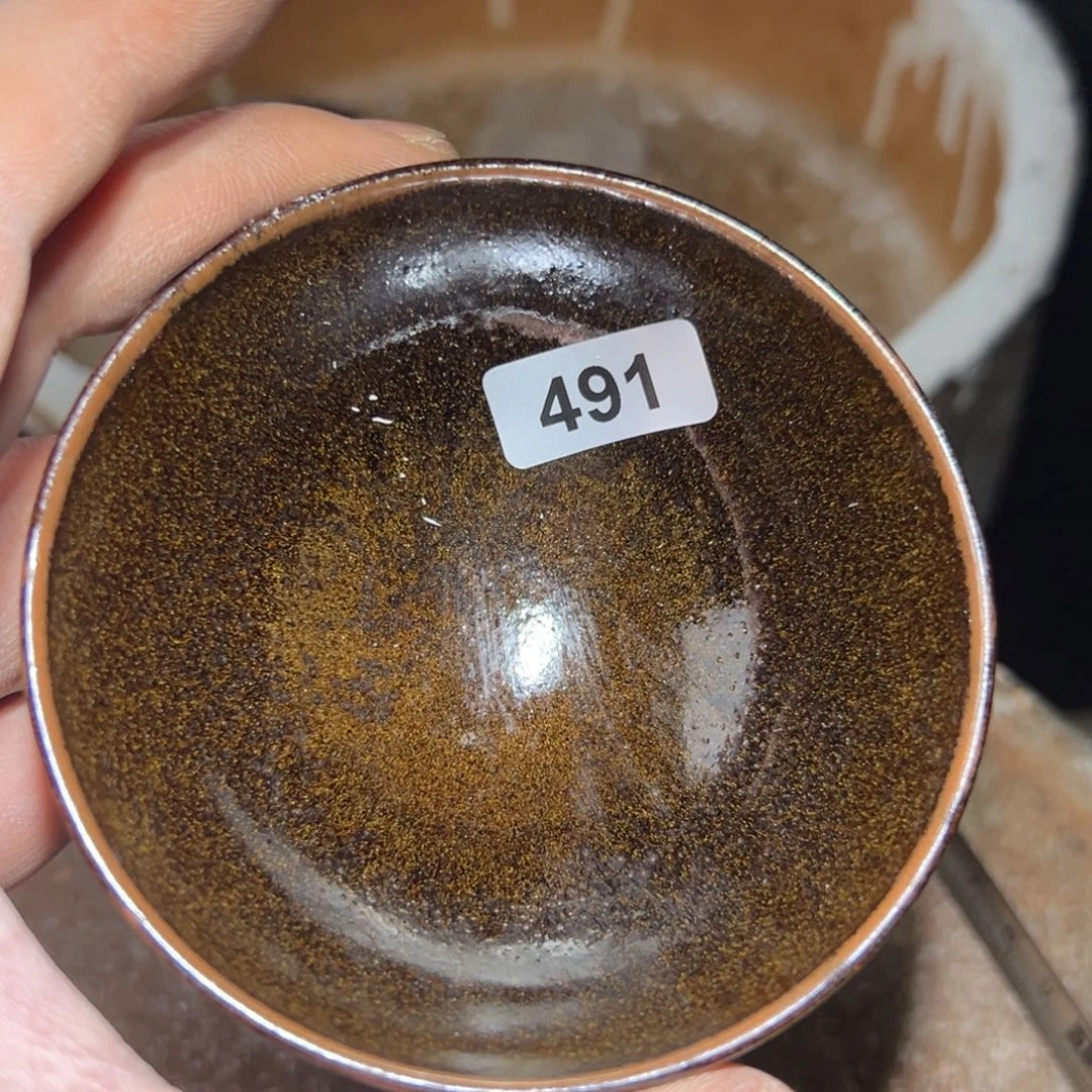 茶盏全手工原矿原釉建盏