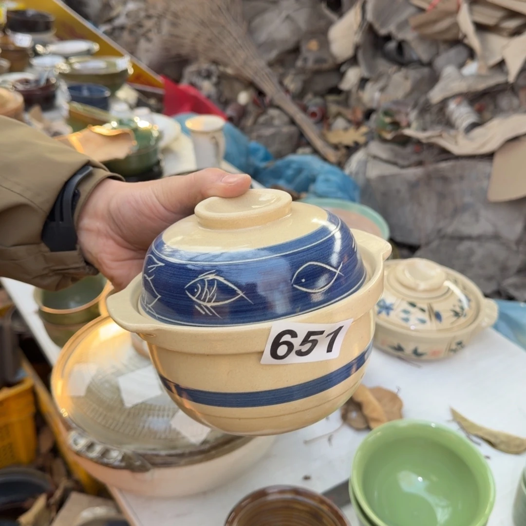 磁州窑冰箱贴，五厂煤烧