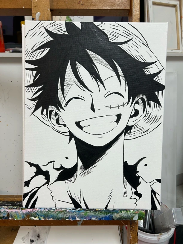 路飞动漫装饰画 x