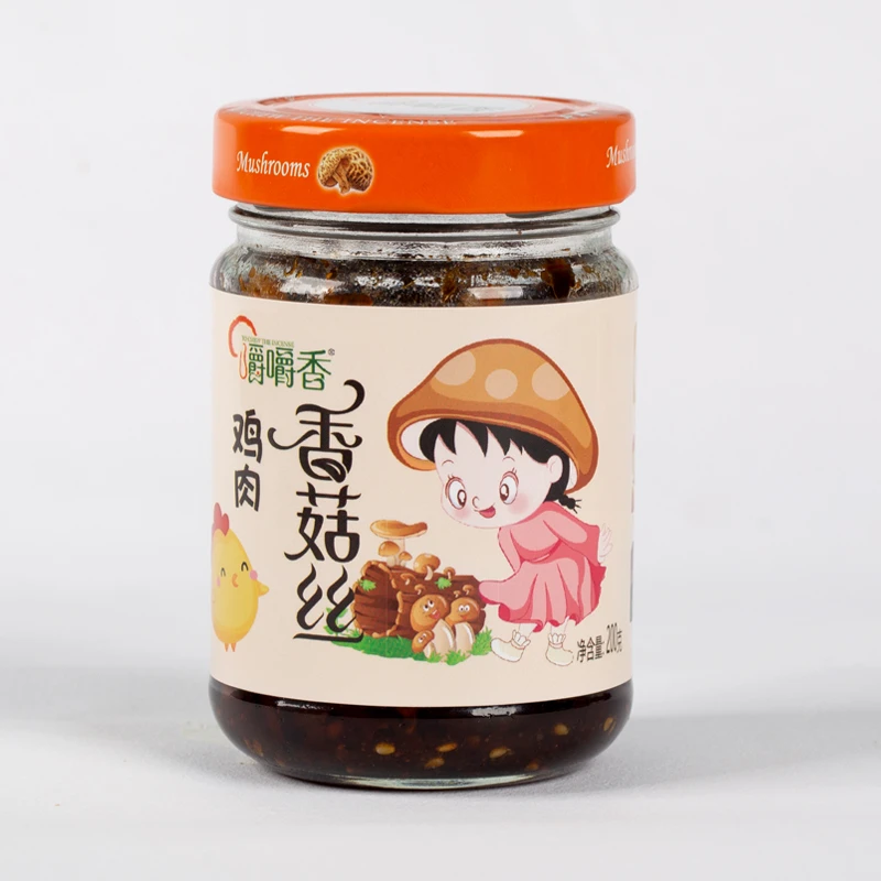 嚼嚼香鸡肉香菇丝200g