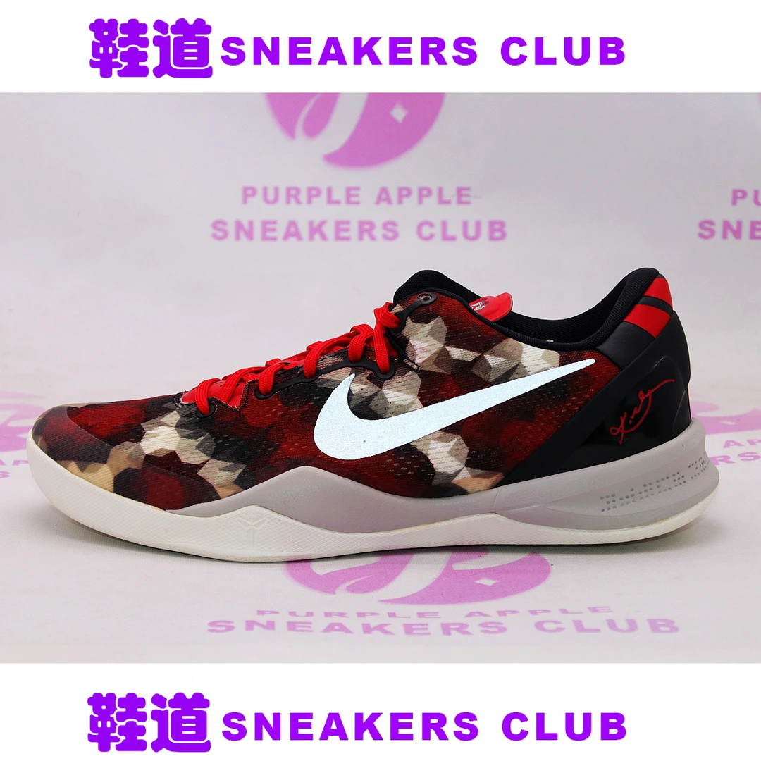 Nike Kobe 8 ZK8科比8 大学红 男子低帮实战篮球鞋 555035-601