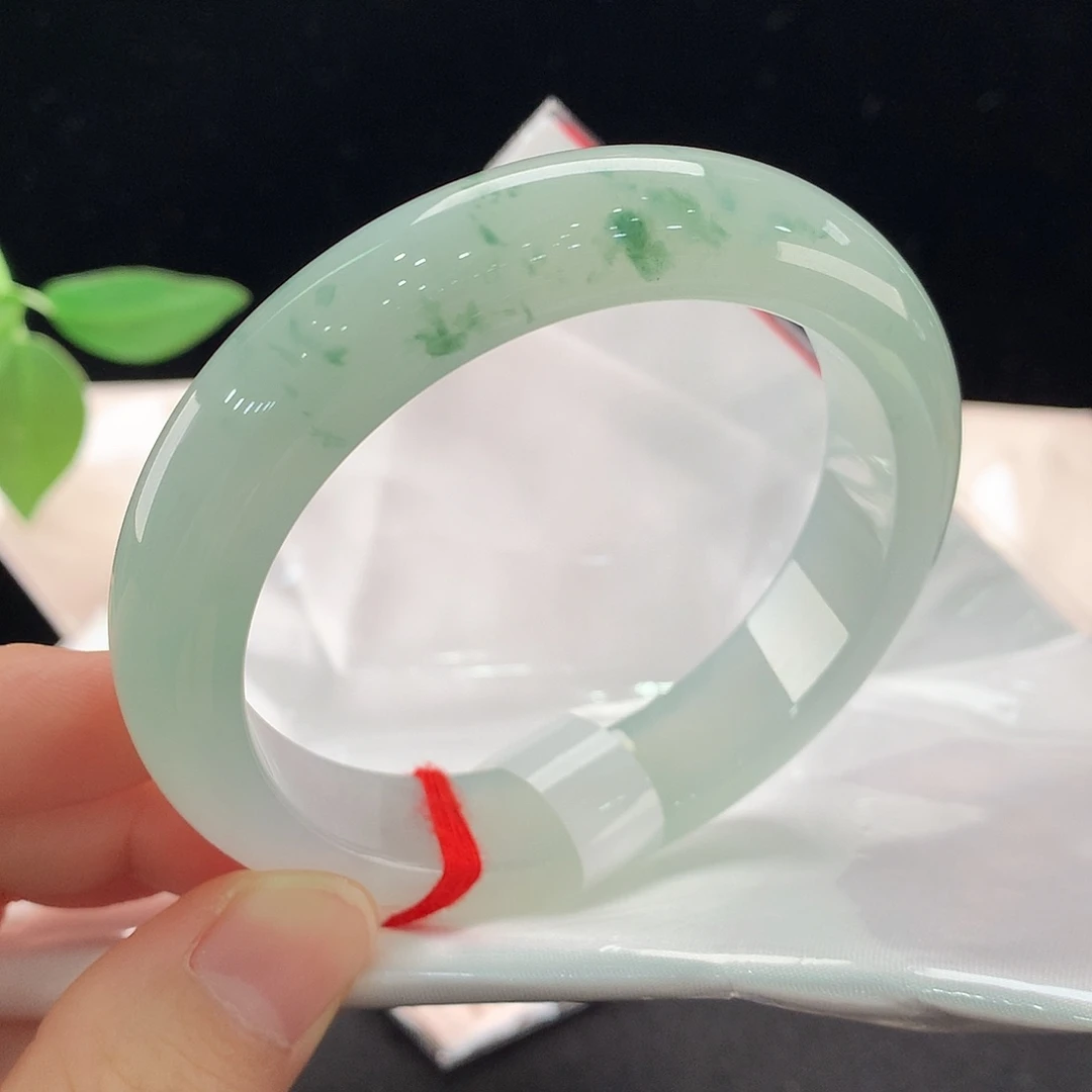 翡翠未镶嵌手镯0149