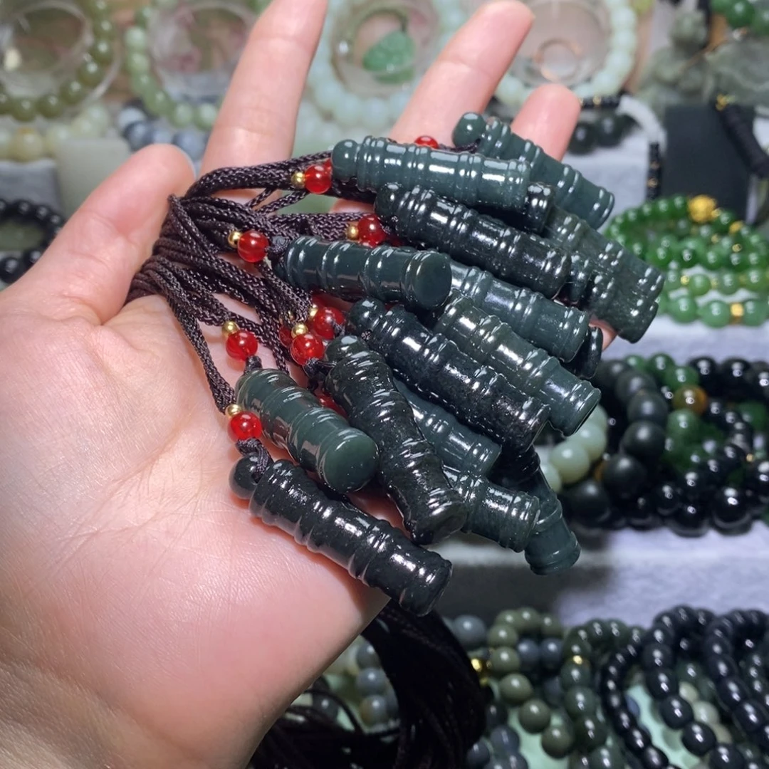 和田玉未镶嵌手链和田玉拍一发一多样性发货