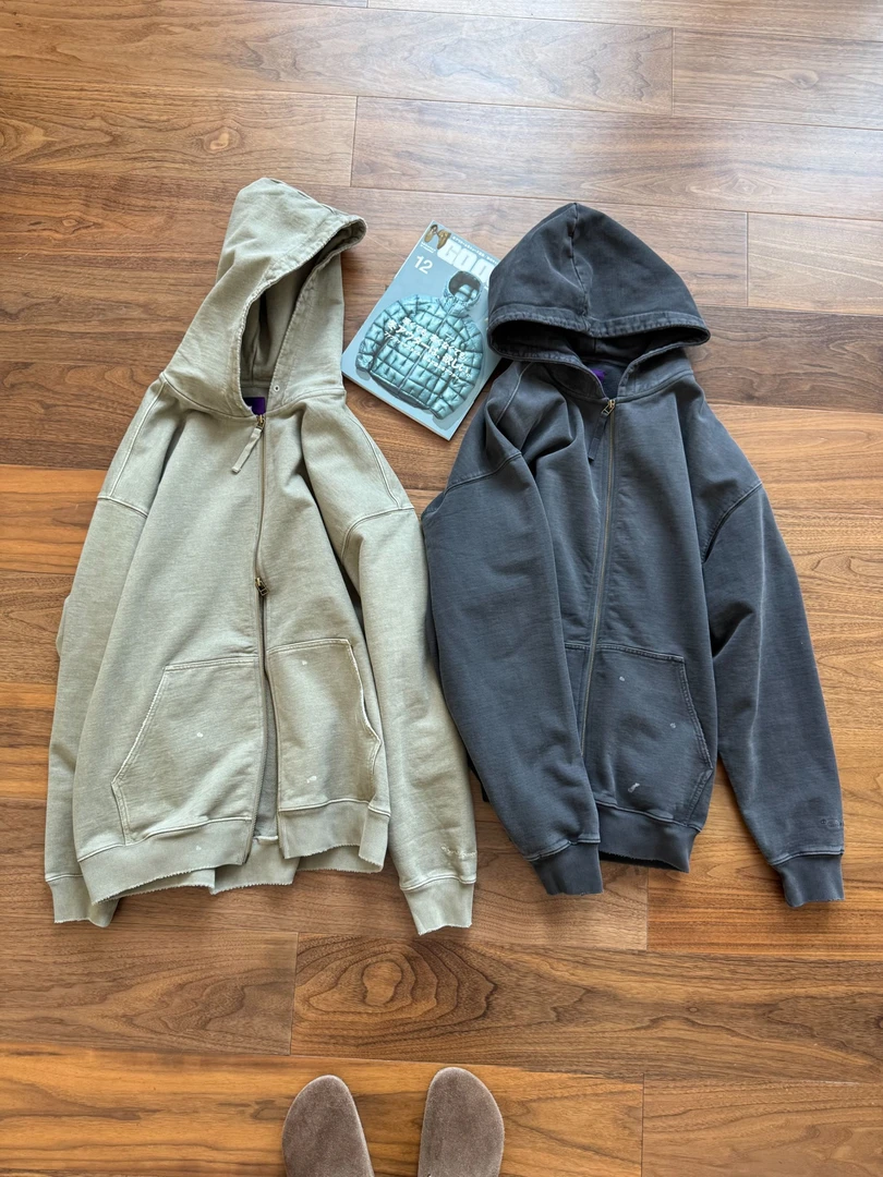 【600g/大毛圈/卫衣】春款 重磅 圆领长袖t恤宽松运动风上衣潮卫衣