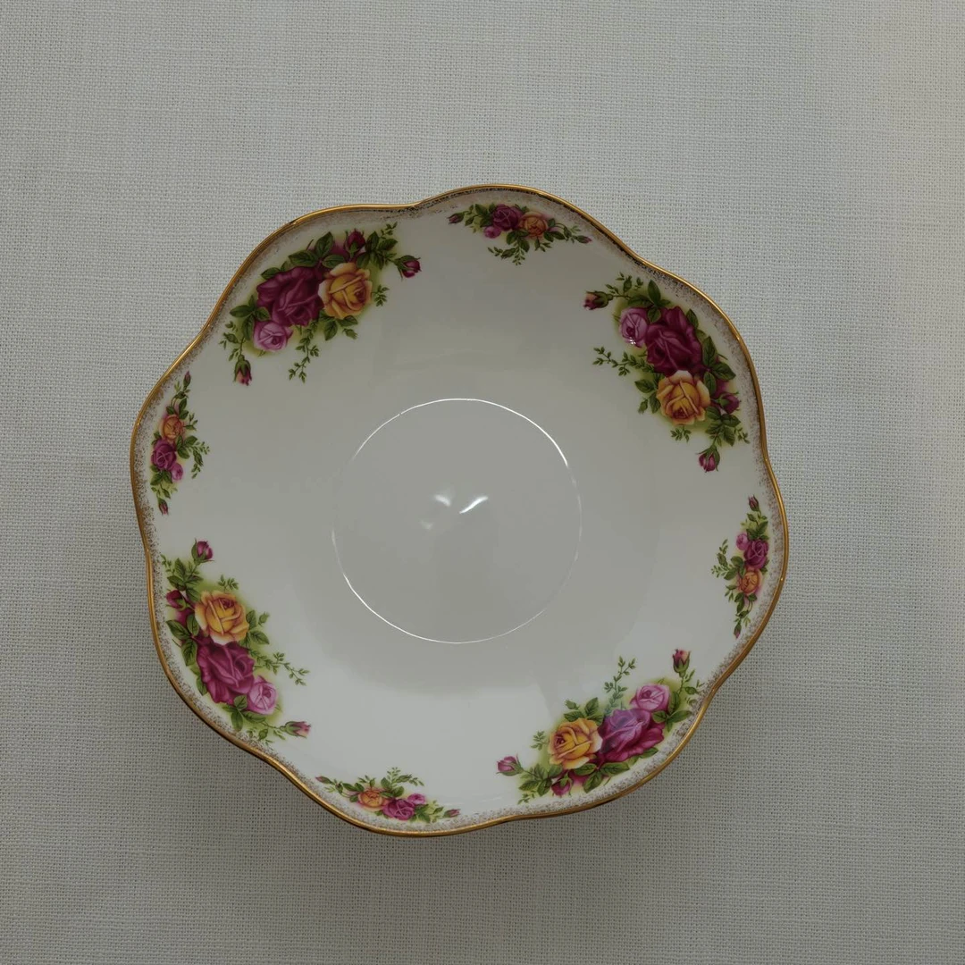 HANDAN818号浪漫花系列8寸八边花盘6个一盒