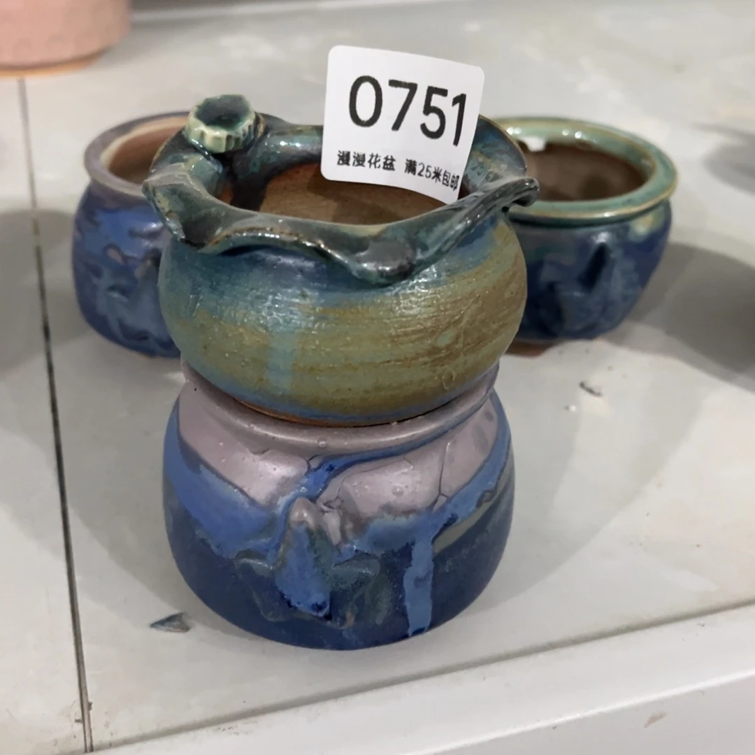 0751瑕疵内口5景德镇手工制作