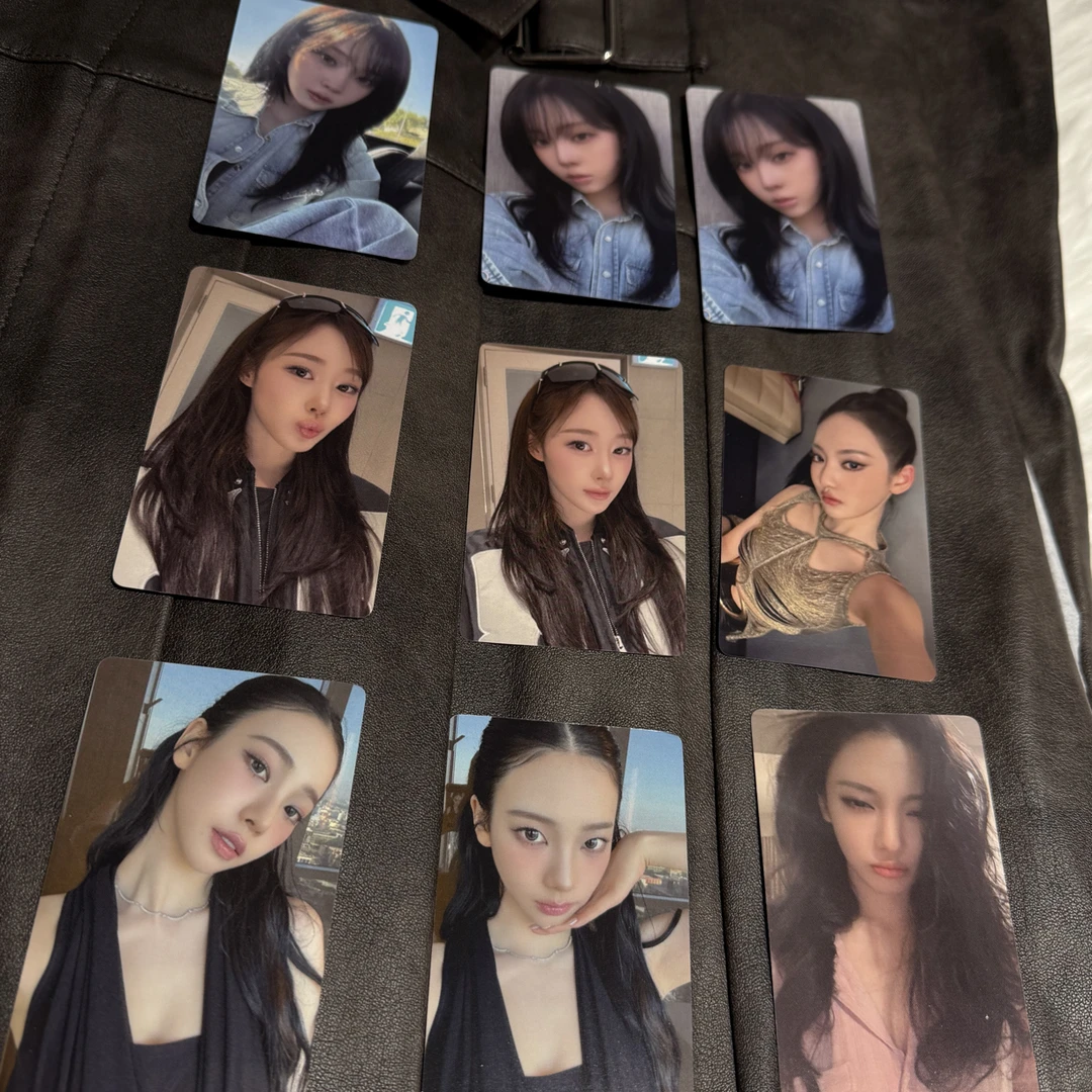 aespa RichMan中区MD水洗风鸭舌帽 皮裙小卡