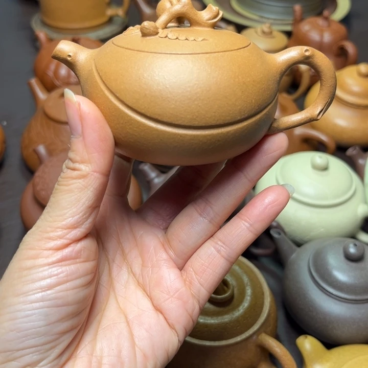 紫砂茶壶手工制作原矿紫砂