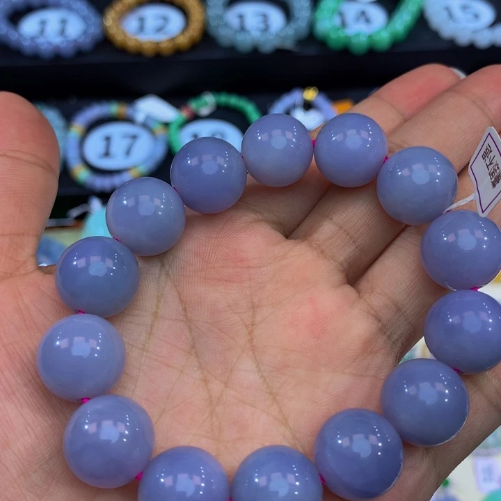未镶嵌手链翡翠翡翠14+