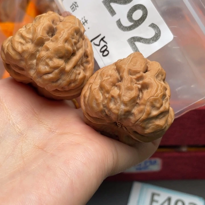 把件文玩核桃四深开三角肌肉蛙42 47.5 36