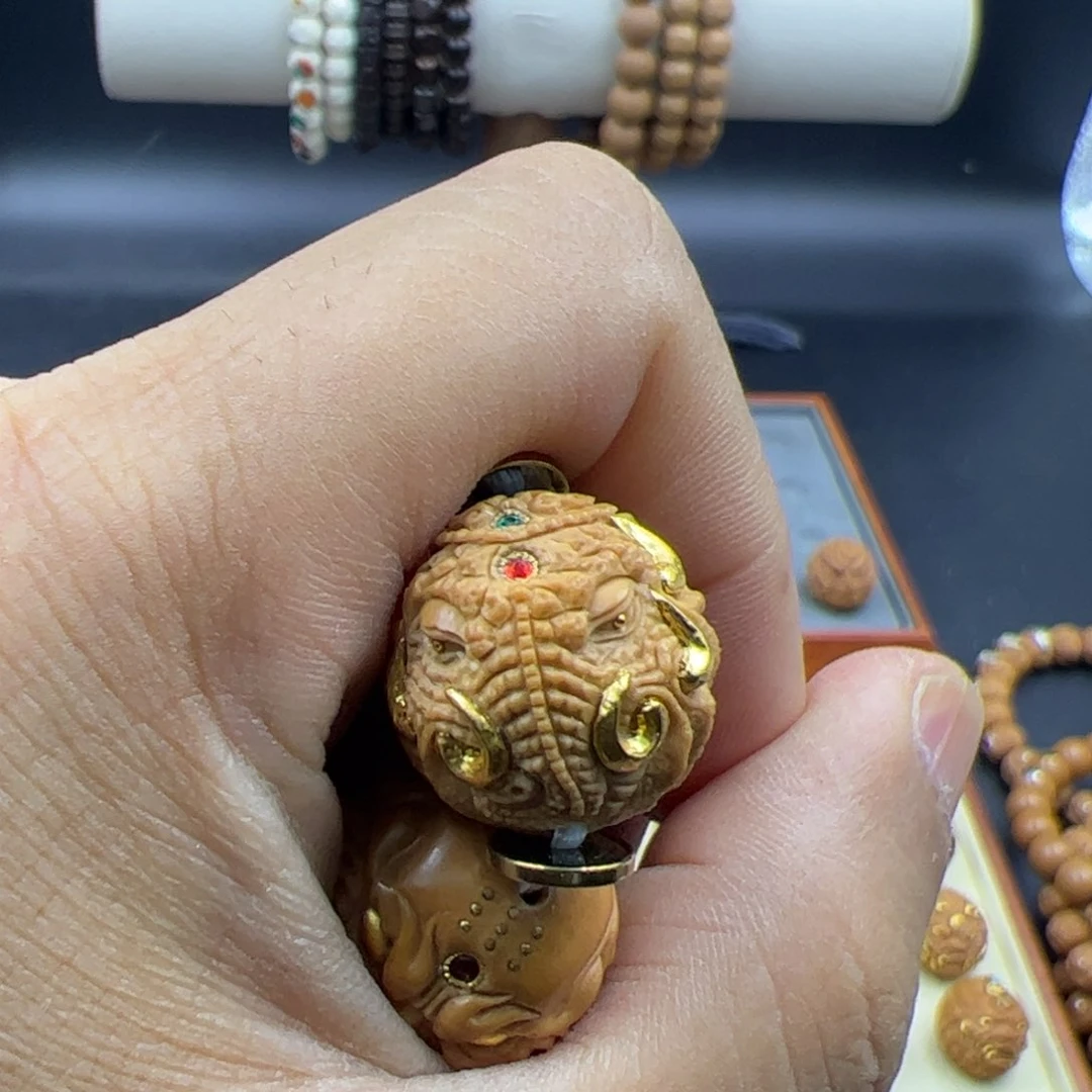 猴头核桃吊坠胖*儿象神