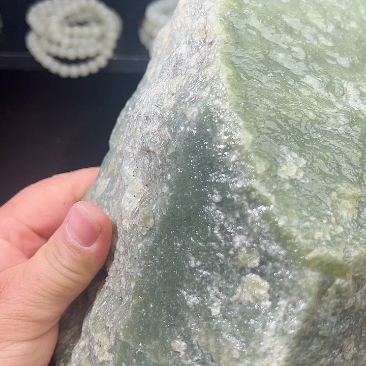 和田玉（糖玉）未镶嵌车挂