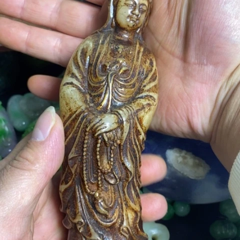 吊坠白玉菩提888