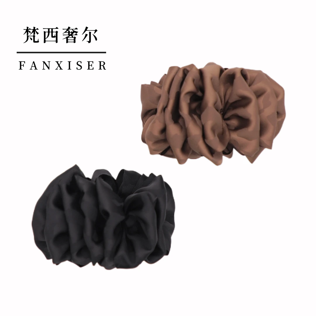 【艾莎】时尚优雅气质丸子夹YM8571