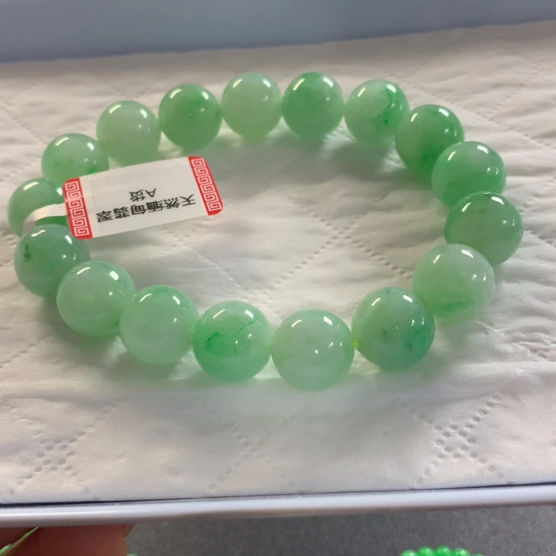 翡翠未镶嵌项圈手串