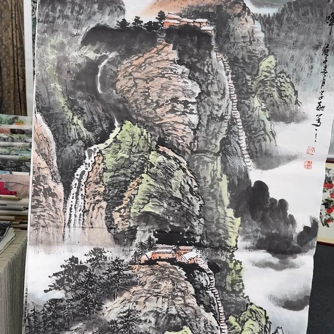 纯手绘的好看作品