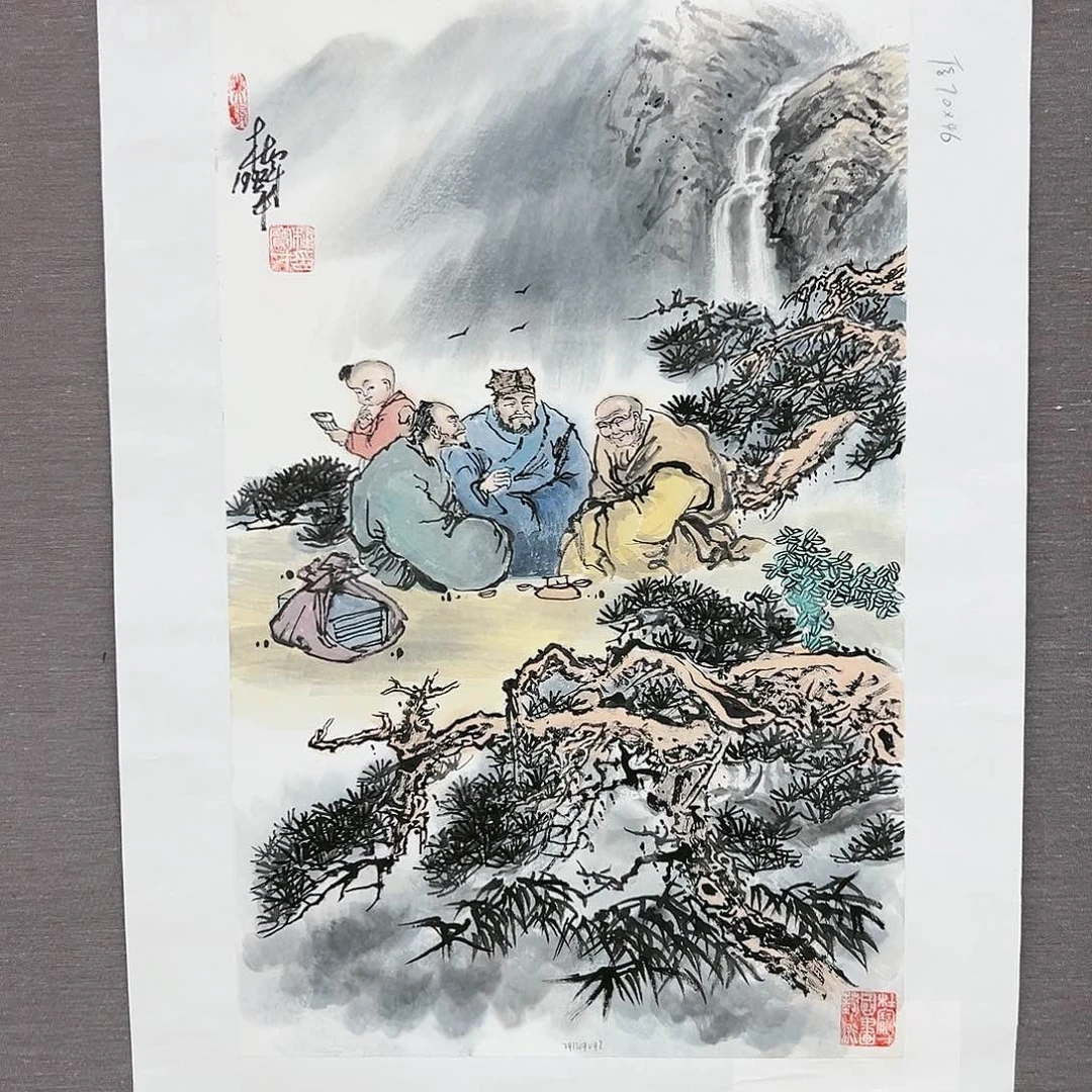 国画杜宝才展览原作