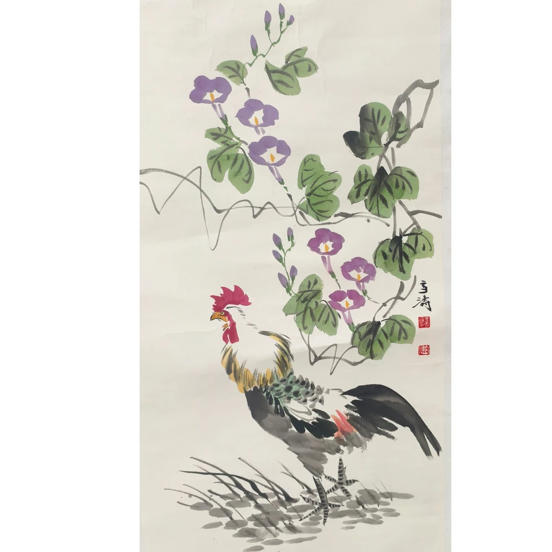 王XT 鸡画芯100 50 4.5平尺