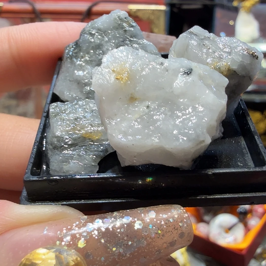 可20g聚金阁天然明金矿标