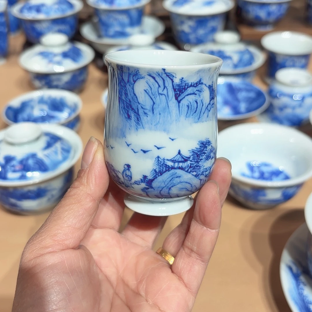 景德镇纯手绘单杯